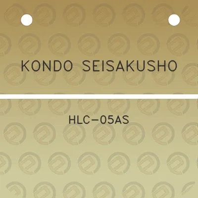 kondo-seisakusho-hlc-05as