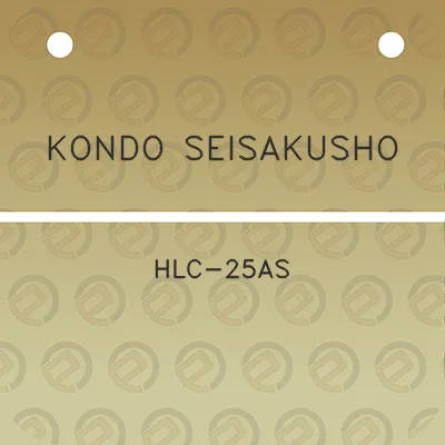 kondo-seisakusho-hlc-25as