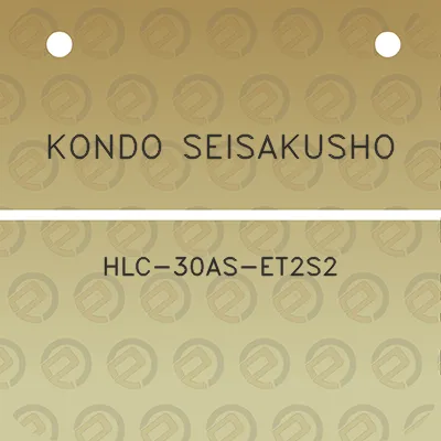 kondo-seisakusho-hlc-30as-et2s2