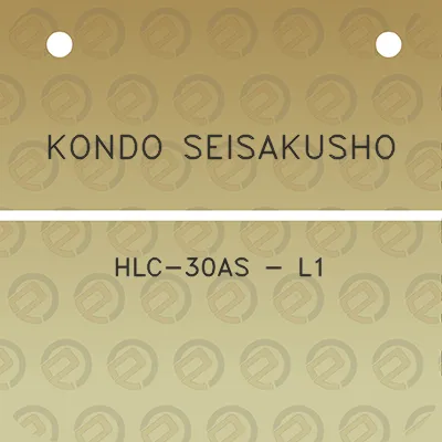 kondo-seisakusho-hlc-30as-l1