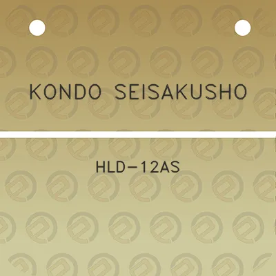 kondo-seisakusho-hld-12as