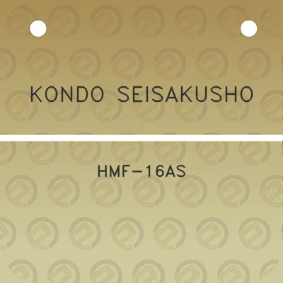 kondo-seisakusho-hmf-16as