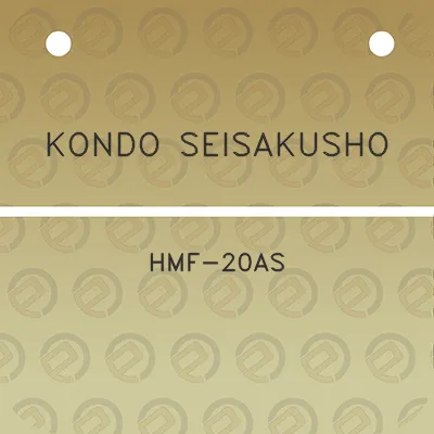 kondo-seisakusho-hmf-20as