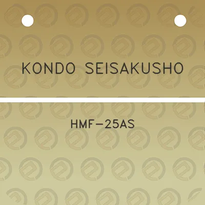 kondo-seisakusho-hmf-25as