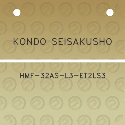 kondo-seisakusho-hmf-32as-l3-et2ls3