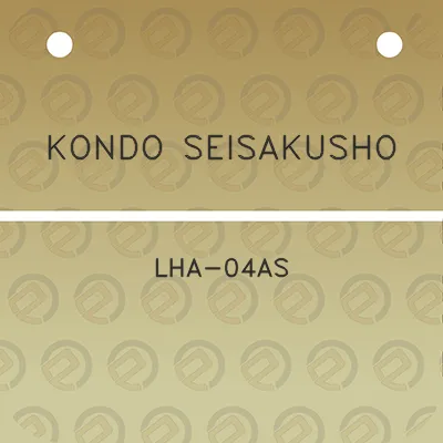 kondo-seisakusho-lha-04as