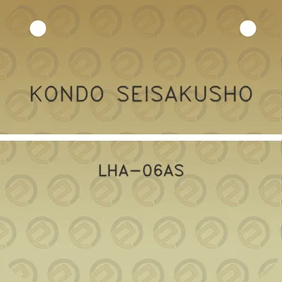 kondo-seisakusho-lha-06as