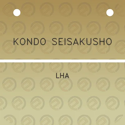 kondo-seisakusho-lha