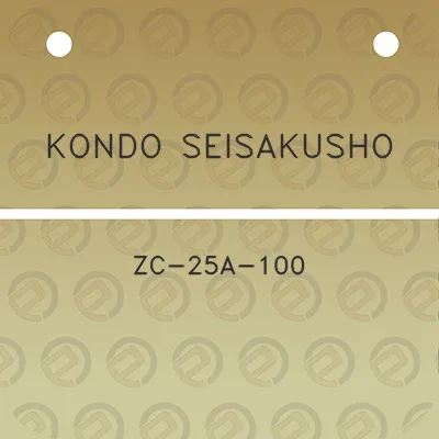 kondo-seisakusho-zc-25a-100