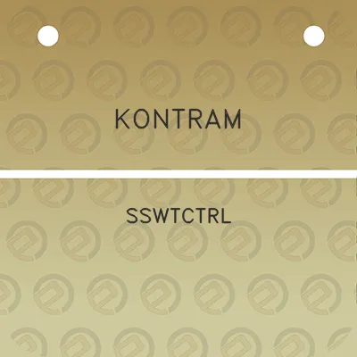 kontram-sswtctrl