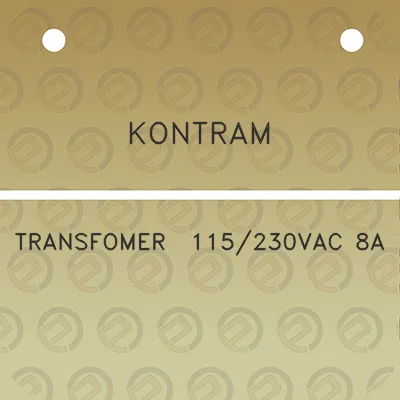 kontram-transfomer-115230vac-8a