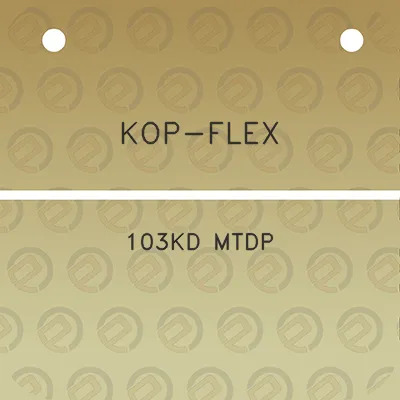 kop-flex-103kd-mtdp