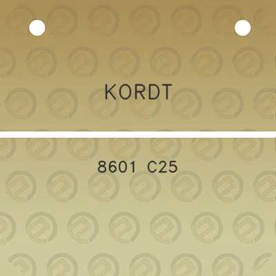 kordt-8601-c25