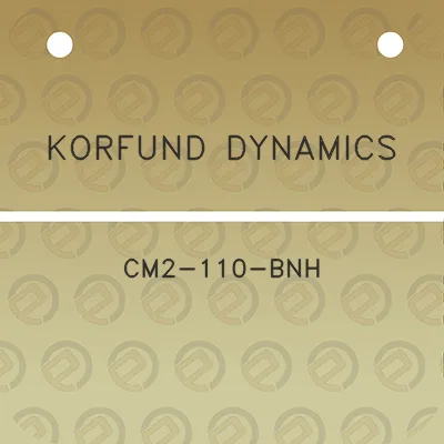 korfund-dynamics-cm2-110-bnh