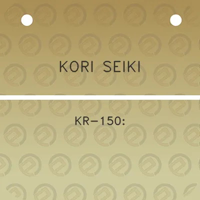 kori-seiki-kr-150