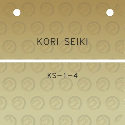 kori-seiki-ks-1-4