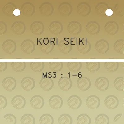 kori-seiki-ms3-1-6