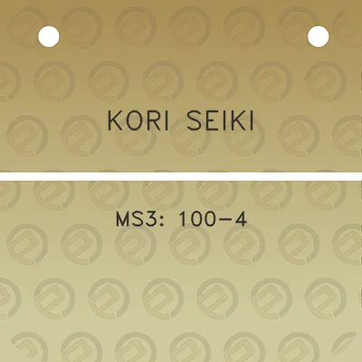 kori-seiki-ms3-100-4