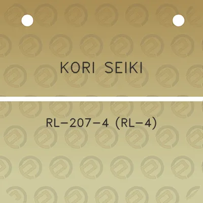 kori-seiki-rl-207-4-rl-4