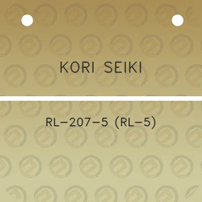 kori-seiki-rl-207-5-rl-5