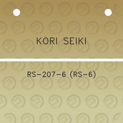 kori-seiki-rs-207-6-rs-6