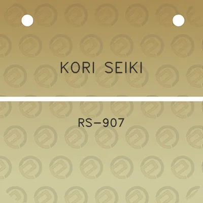 kori-seiki-rs-907