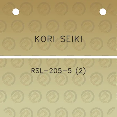 kori-seiki-rsl-205-5-2