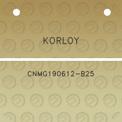 korloy-cnmg190612-b25