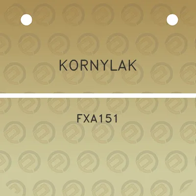 kornylak-fxa151