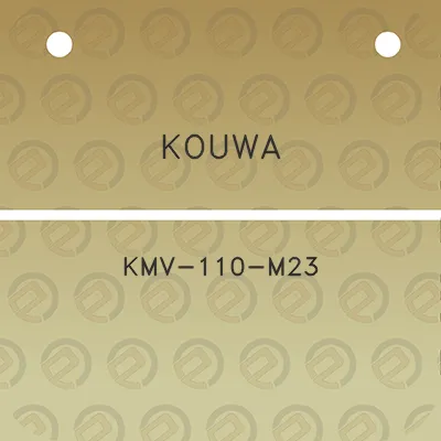 kouwa-kmv-110-m23