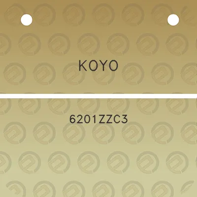 koyo-6201zzc3