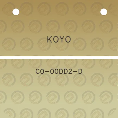 koyo-c0-00dd2-d