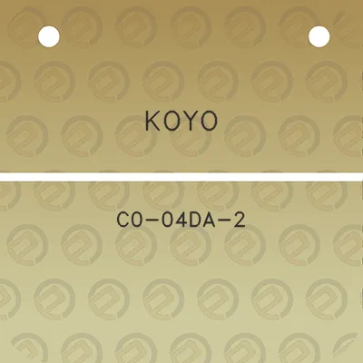 koyo-c0-04da-2