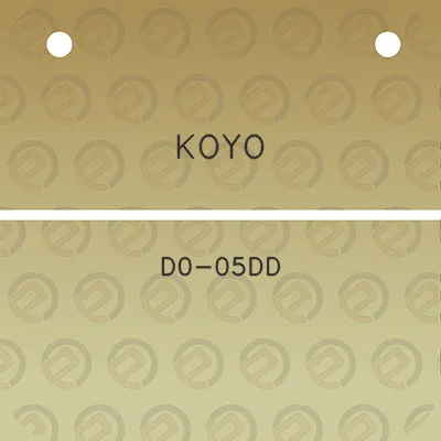 koyo-d0-05dd