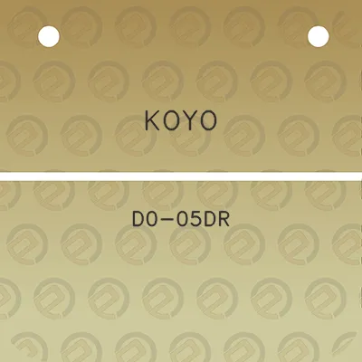 koyo-d0-05dr