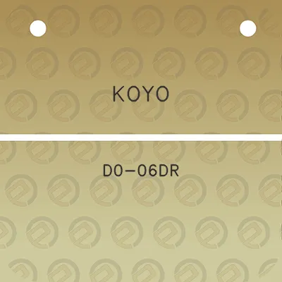 koyo-d0-06dr