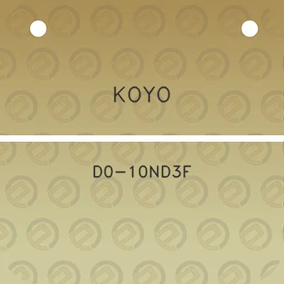 koyo-d0-10nd3f