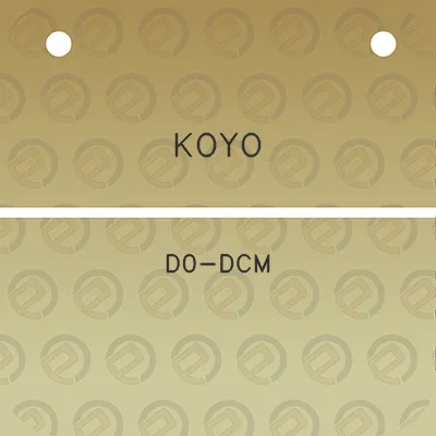 koyo-d0-dcm