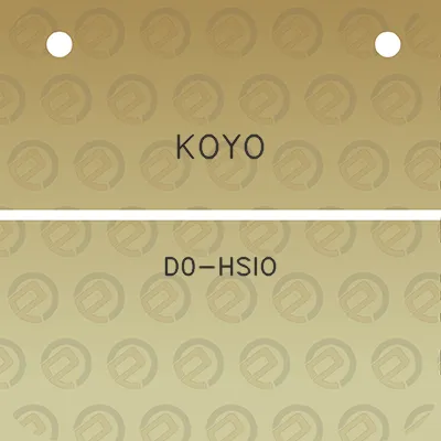 koyo-d0-hsio