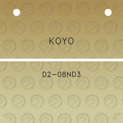 koyo-d2-08nd3