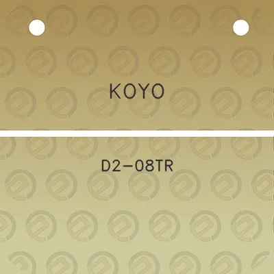 koyo-d2-08tr