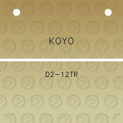 koyo-d2-12tr