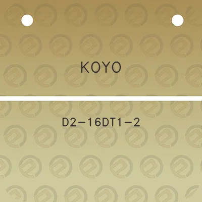 koyo-d2-16dt1-2