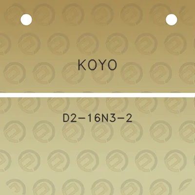 koyo-d2-16n3-2