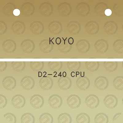 koyo-d2-240-cpu