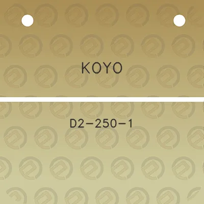 koyo-d2-250-1