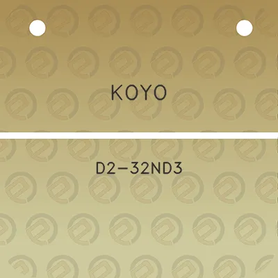 koyo-d2-32nd3