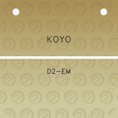 koyo-d2-em