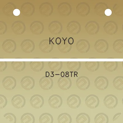 koyo-d3-08tr