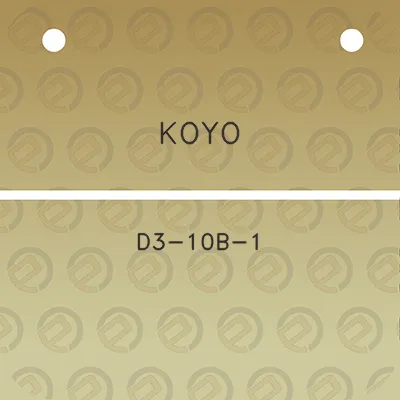 koyo-d3-10b-1